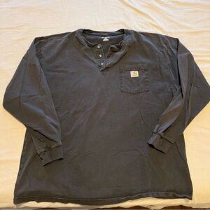 Carhartt long sleeve Henley t shirt